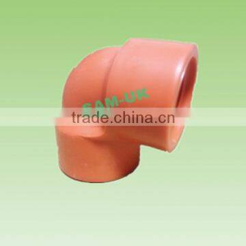 taizhou factory IP FEMALE ELBOW orange color 3/4"