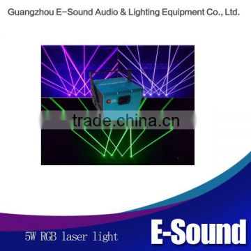 5W RGB full color laser light