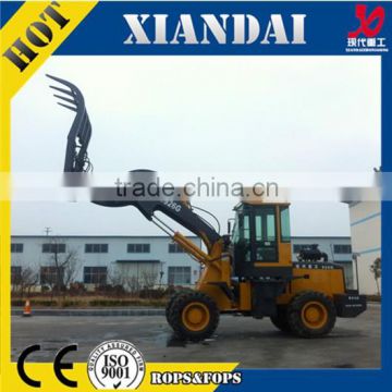 XD926G 2.0Ton alibaba express Grass grab Loader Clamp with CE FOR SALE Multifuntional Farm Machinery made in china