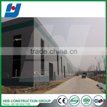 Multi-storey prefabricated industrial steel frame warehouse