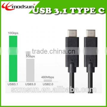 Type C Male to TYPE C Male USB 3.1 Reversible Plug 10Gbps,type C to USB2.0 USB 3.0