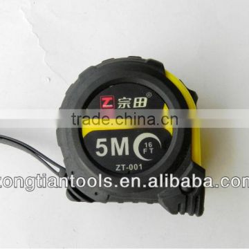 rubber cover 5m steel measuring tape