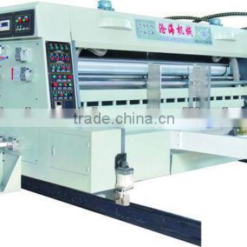 CE Automatic feeder print slot and die cut machine with stacker