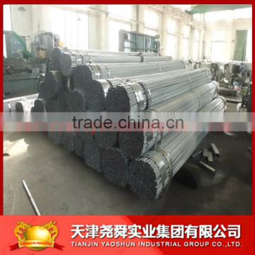 pregalvanized round pipe tianjin manufacturer