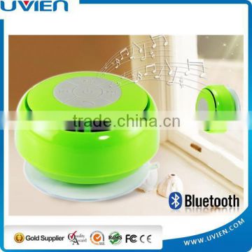 Round Waterproof Bluetooth 2.1 Speaker with Hands-free Calling