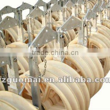 ACSR Conductor sheaves or pulley block or String block
