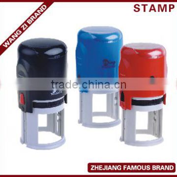 2016 popular,dia.45mm flash stamp, self-inking stamp