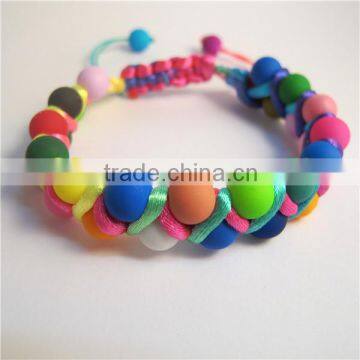 2014 New Hotsale! fashion Women Bracelets Bangles 6mm 8mm 10mm Neon Infinity Cheap Bracelet!120pcs mix order.NC018