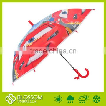 Lovely car printing umbrella for boys made in China