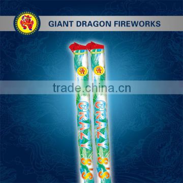 professional wholesale consumer confetti fireworks crazy 8's