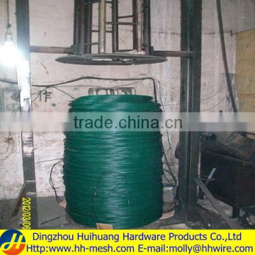 pvc coated garden wire (Manufacturer & Exporter)-Huihuang factory -BLACK,GREEN ,WHITE...