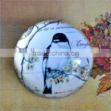 Fashion Round Shape Nice Crystal Paper Weight
