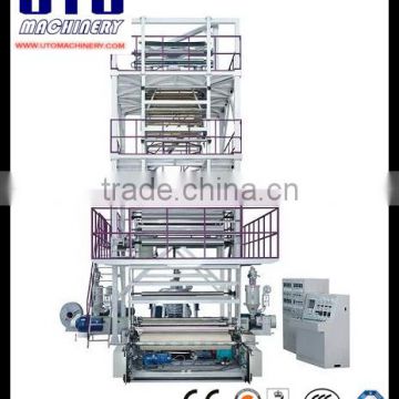 Three to five layers co-extrusion film blowing machine, film extruder