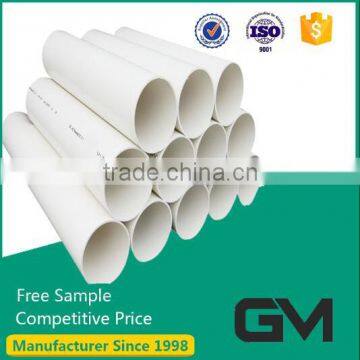 Directly supply White or grey 200mm upvc pipe for drain water