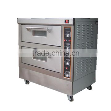 Double deck Electric Bread Cake Bakery Oven(2 decks 4 trays)/Food bakery oven