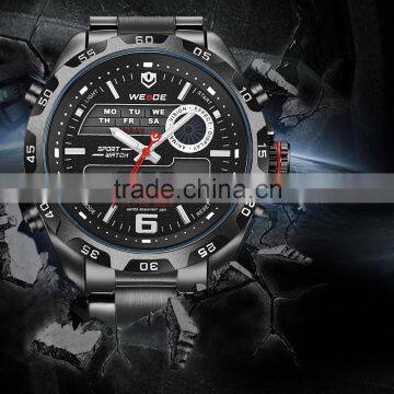WEIDE top brand luxury watch movt quartz watch which buy direct from china manufacturer