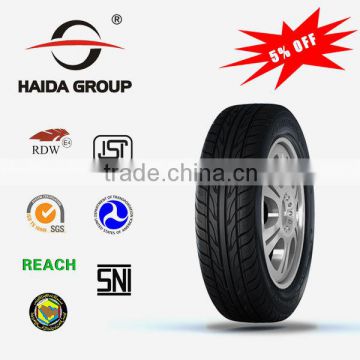 Chinese top quality pcr radial car tires HD921 255/30ZR24