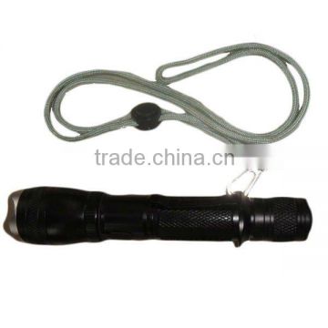 Hand-Pulling Aluminum Rechargeable LED Flashlight Torch