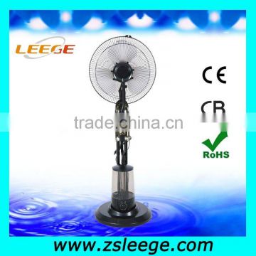 Water spray cool fans