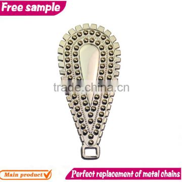 jewelry gols ornament PVC shoes chain