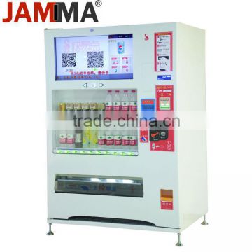 New delivery system drinking and snack vending machine/5-8 years lifetime water vending machine game machine