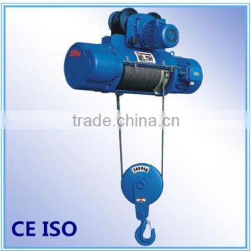 CE Approved CD1 380V Wire Rope Electric Hoist