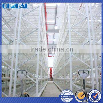 Heavy duty warehouse pallet racks/blue and orange racking