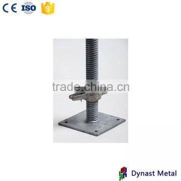 Scaffolding Q235 Hollow and solid floor lift screw jack base