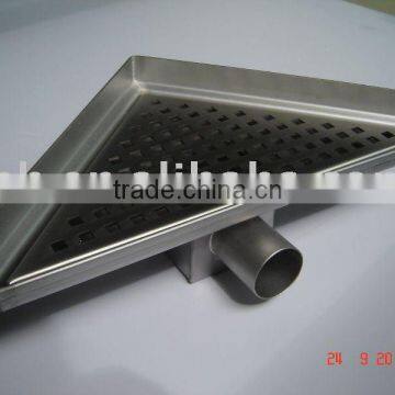 Stainless Steel triangle floor drain for barthroom/kitchen