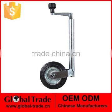 35mm Heavy Duty Telescopic Trailer Jockey Wheel With Clamp Fully Assembled Tyre..A1704.