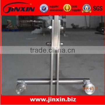 Glass railing post flat bar 10x40x1100mm