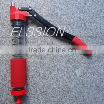 600CC Transparent tube Manual Grease Gun for excavator parts