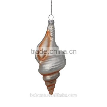 Custom Conch Shell Christmas Ornament Supplier