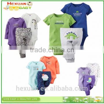 100% cotton organic cotton baby rompers wholesale baby clothes