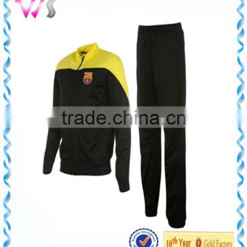 Custom Design Sweat Shirt 100% polyester cheap high quality Sports tracksuit for men