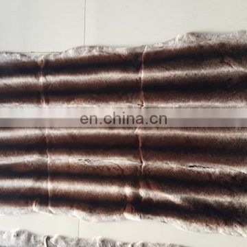 top Quality Rex Rabbit Fur Plate with dyeing rex chinchilla