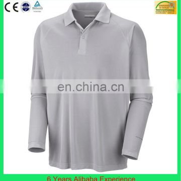 Long sleeve polo, 2014 OEM custom polo shirt(6 Years Alibaba Service)