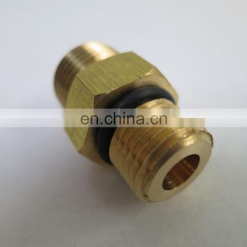 diesel Engine spare parts K19 turbocharger fuel pipe joint 3081950 thread connector