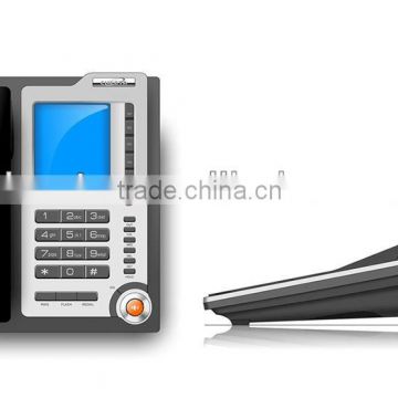 home appliance basic corded phone with big LCD display