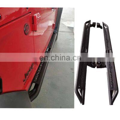 three-tube side step for jeep wrangler JL 18+ 4DR