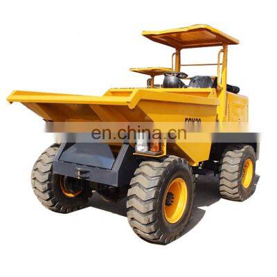 Map high quality New condition 3 ton 5 ton hydraulic all terrain vehicle site dumper with cheapest price