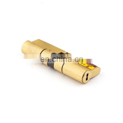 Brass Double Turn Safe Anti Break Anti drill Euro Profile Master Key Door Lock Cylinder