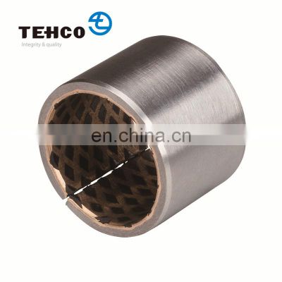 Bimetal Starting Motor Heavy Load High Speed Wholesale Porous Bronze Bushing With CUPB10SN10 Material Graphite Bushing for Pump