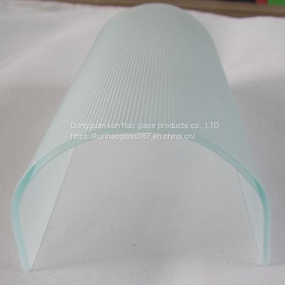 Customized production of arc tempered glass hot bending lamp panel