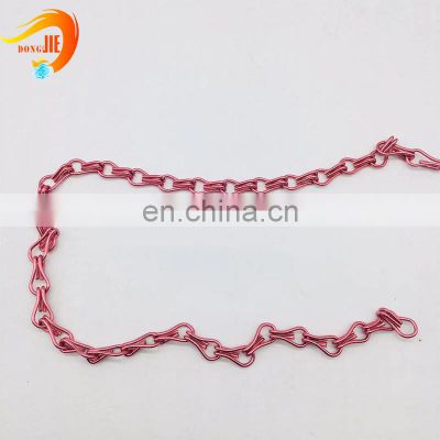 High quality Metal chain link mesh steel curtain ISO Certificate