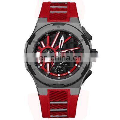 Hot Sale Silicone Strap water resistant 10 ATM fashion big dial men diver oem diving watch