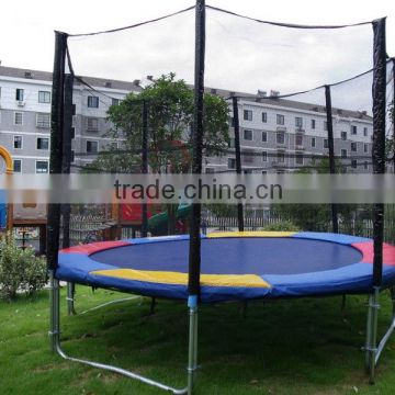 High-quality 10FT 4 Foothold cama elastica jump trambolin fitness Trampoline With Stairs