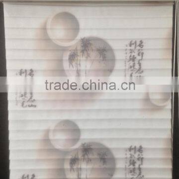 Home Decoration and Roller Type Printed Shangri-La blinds