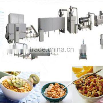 Corn flake & Breakfast Cereals machinery/processing line /making machine