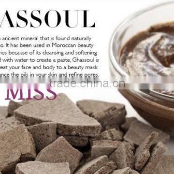 Natural Moroccan Ghassoul Clay Powder - Cleans & Purifies - Face & Body Detox Mask - Natural Shampoo